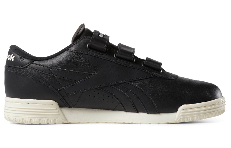 Order Reebok Exofit 600 防滑透氣 魔鬼氈休閒板鞋 極夜黑