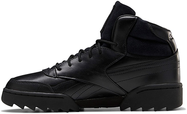 Reebok Exofit Hi Plus Ripple Leather 'Triple Black' FZ1848 Buy Reebok Exofit Hi Plus Ripple Leather 'Triple Black' FZ1848