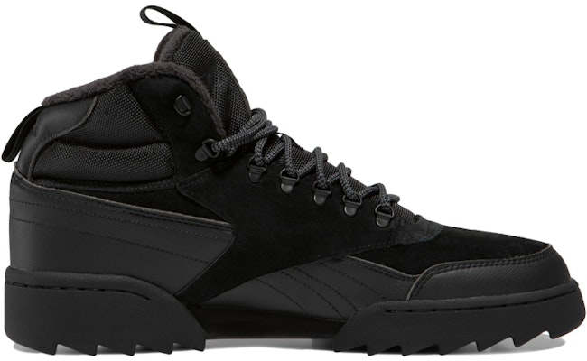 Reebok Exofit Hi Plus Ripple 時尚休閒板鞋 男女共款 黑 Order Reebok Exofit Hi Plus Ripple 時尚休閒板鞋 男女共款 黑