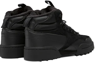 Shop Reebok Exofit Hi Plus Ripple 時尚休閒板鞋 男女共款 黑
