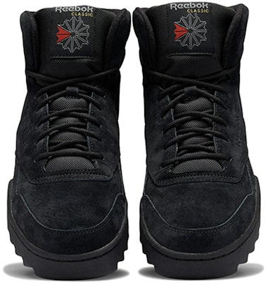 Reebok Exofit Hi Plus Ripple 黑色板鞋 Shop Reebok Exofit Hi Plus Ripple 黑色板鞋