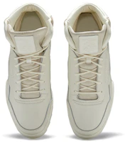 Shop Reebok Exofit Hi Plus Ripple 米白色運動鞋