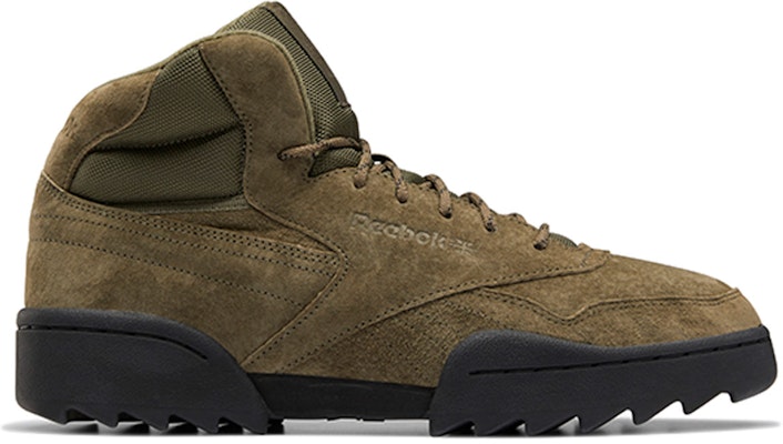 Reebok Exofit Hi Plus Ripple 戶外潮流板鞋 軍綠 Order Reebok Exofit Hi Plus Ripple 戶外潮流板鞋 軍綠