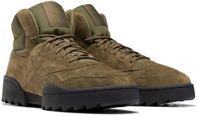 Reebok Exofit Hi Plus Ripple 戶外潮流板鞋 軍綠 Lookbook Reebok Exofit Hi Plus Ripple 戶外潮流板鞋 軍綠