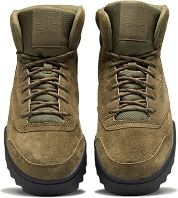Reebok Exofit Hi Plus Ripple 戶外潮流板鞋 軍綠 Shop Reebok Exofit Hi Plus Ripple 戶外潮流板鞋 軍綠