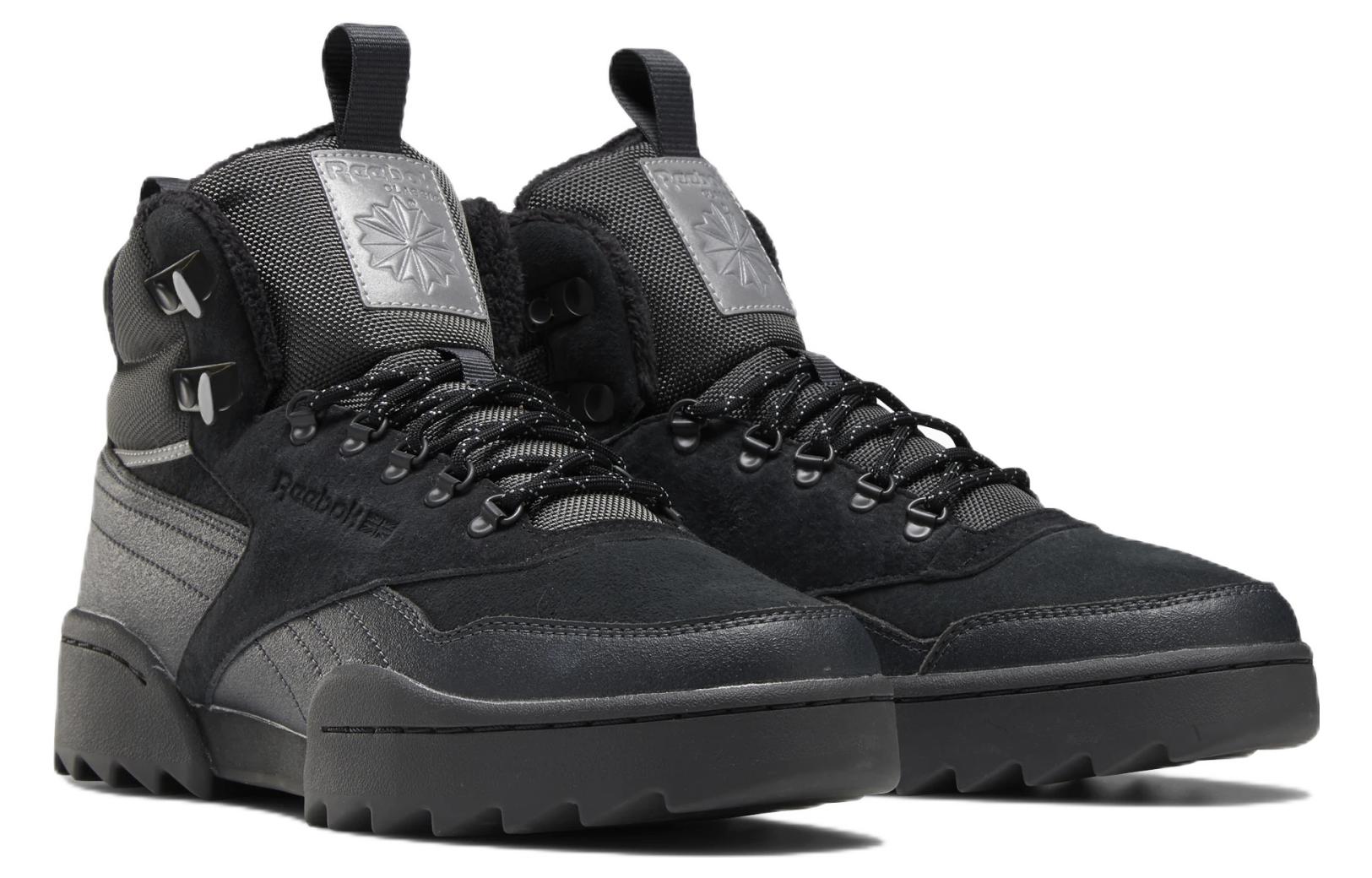 Lookbook Reebok Exofit Hi Plus Ripple ''Triple Zwart'' FZ1219