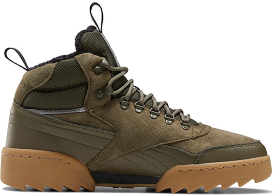 Reebok Exofit Hi Plus Ripple 軍綠色運動靴 Order Reebok Exofit Hi Plus Ripple 軍綠色運動靴