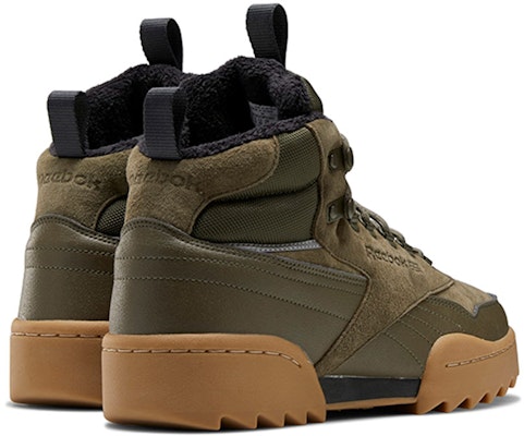 Reebok Exofit Hi Plus Ripple 軍綠色運動靴 Shop Reebok Exofit Hi Plus Ripple 軍綠色運動靴