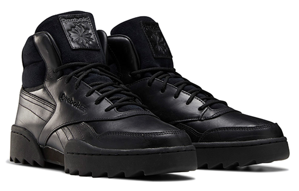 Order Reebok Exofit Hi Plus Ripple Leather ''Nero Triplo'' FZ1848