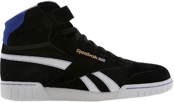 Reebok EXOFIT Plus High Stripes Suede 'Black' 2-J10104 Reebok EXOFIT Plus High Stripes Suede 'Black' 2-J10104