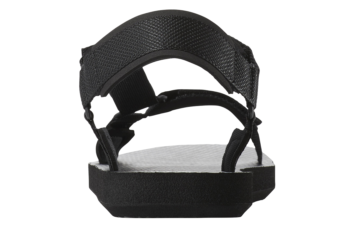 Purchase Reebok Zwarte Sportsandalen, Slijtvast, Antislip, Open Teen, Platte Hak CN6480