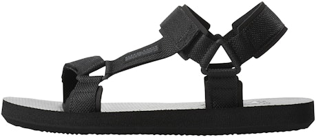 Reebok Expce Wear-Resistant Non-Slip Open Toe Flat Heel Sports Black Sandals CN6480 Reebok Expce Wear-Resistant Non-Slip Open Toe Flat Heel Sports Black Sandals CN6480