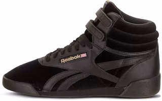(Youth) Reebok Freestyle High Big Kid 'Velvet - Black Gold' CN1717 (Youth) Reebok Freestyle High Big Kid 'Velvet - Black Gold' CN1717