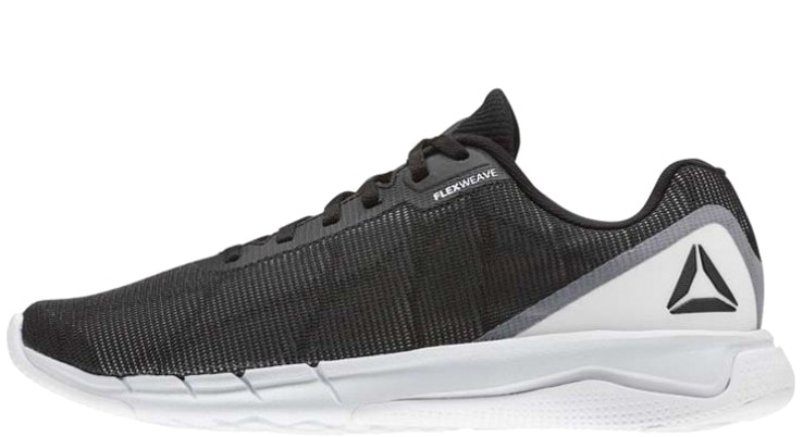 reebok-flexweave-run-low-top-running-shoe-light-and-breathable-black-white-cn-5096