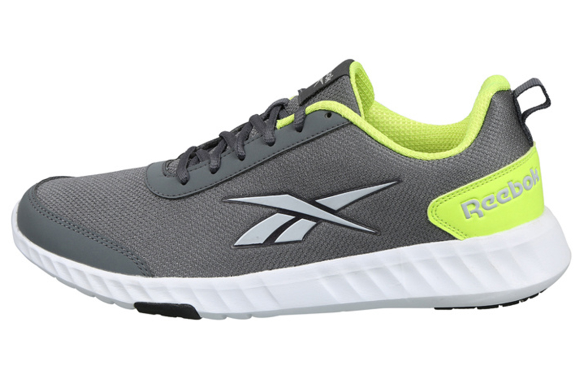 Reebok Fast Motion Run LP 'Light Breathable Low Top Casual Running Shoes Grey Green' FW1384