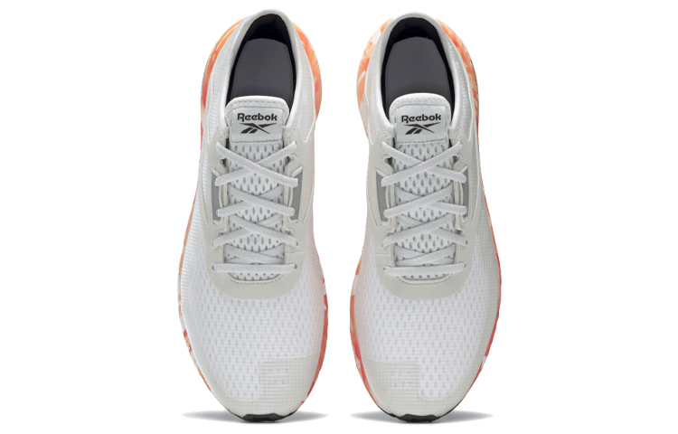 Shop Reebok 閃光膠片3白橙色
