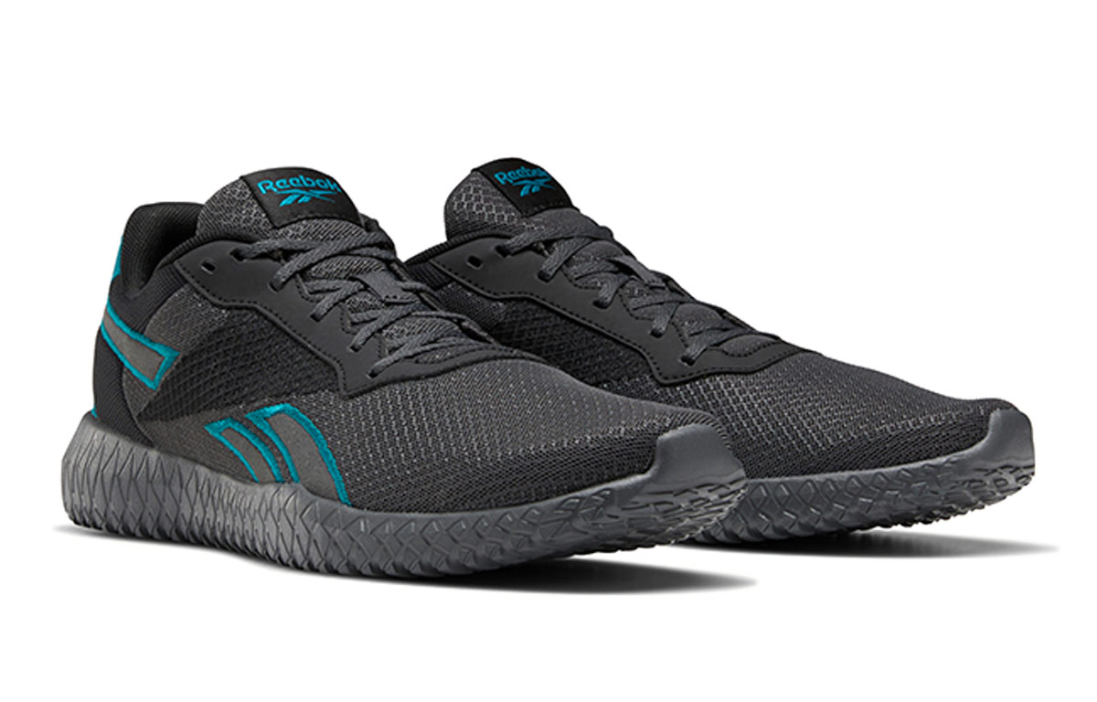 Lookbook Reebok Flexagon Energy Tr 2.0 'Hitam Biru' EF5164