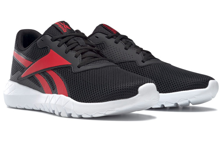 Lookbook Reebok Flexagon Energy TR 3 耐磨防滑 低筒運動跑步鞋 黑紅