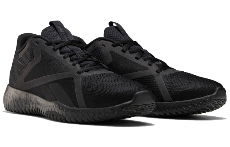 Lookbook 锐步 Flexagon Force 2.0 黑色运动鞋 FX0158