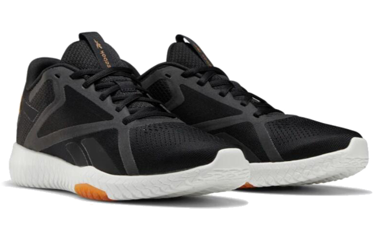 Lookbook Reebok Flexagon Force 2 ''Zwart Rich Ochre'' FX0921
