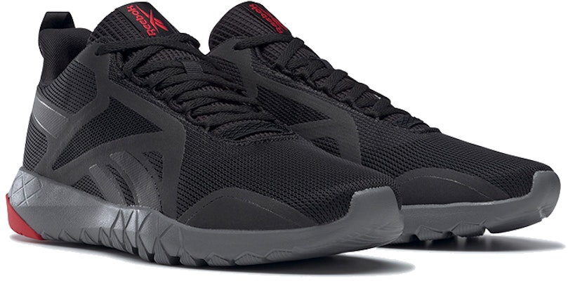 锐步 Flexagon Force 3 '黑色向量红' FX9623 Lookbook 锐步 Flexagon Force 3 '黑色向量红' FX9623
