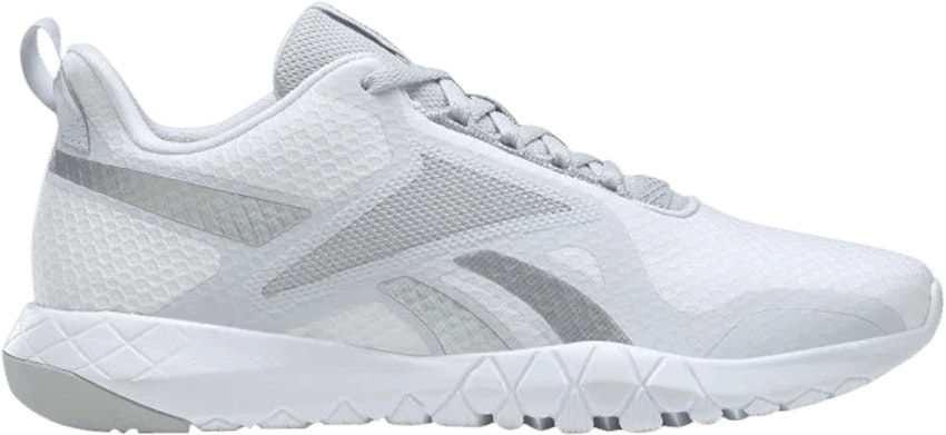 Women Reebok Flexagon Force 3 Wide White Silver Metallic GY4378