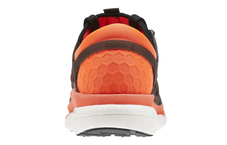 Shop Reebok Floatride Run 'Breathable Lightweight Black Orange' CN5228