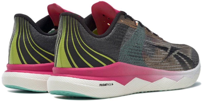 Reebok Floatride Run Fast 3.0 'Black Pursuit Pink Mint' G55011 Shop Reebok Floatride Run Fast 3.0 'Black Pursuit Pink Mint' G55011