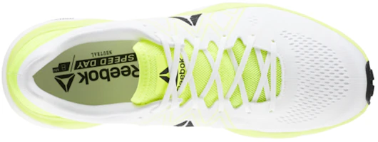Shop Reebok Floatride Run Fast 'White Solar Yellow' CN4680