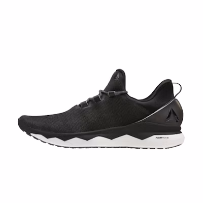 Reebok Floatride Run Smooth 'Lightweight Breathable Black Low-Top'