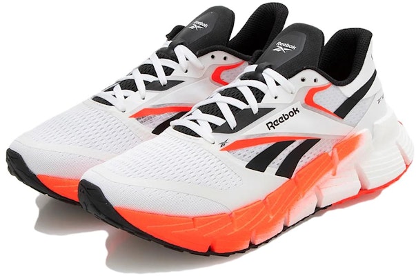 Reebok FloatZig 1 'Putih Oren Flare' 100206596 Lookbook Reebok FloatZig 1 'Putih Oren Flare' 100206596