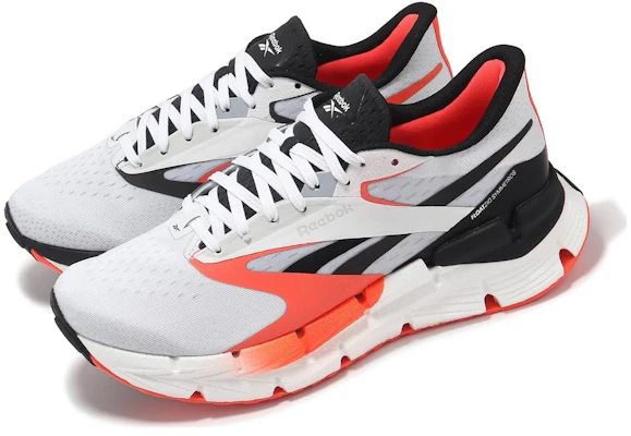 Reebok FloatZig Symmetros 'Putih Oranye Flare' 100206637 Lookbook Reebok FloatZig Symmetros 'Putih Oranye Flare' 100206637