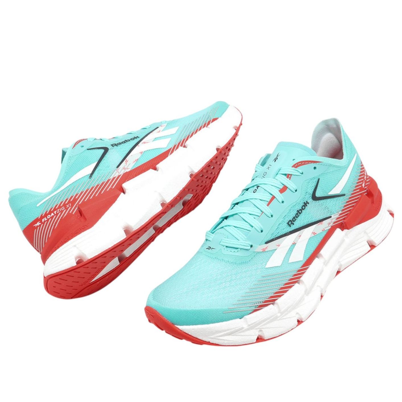 Lookbook Reebok FloatZig X1 ''AI Aqua Energy Rosso'' 100210001