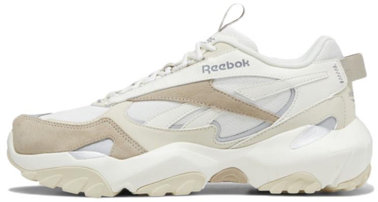 White and 2025 tan reebok