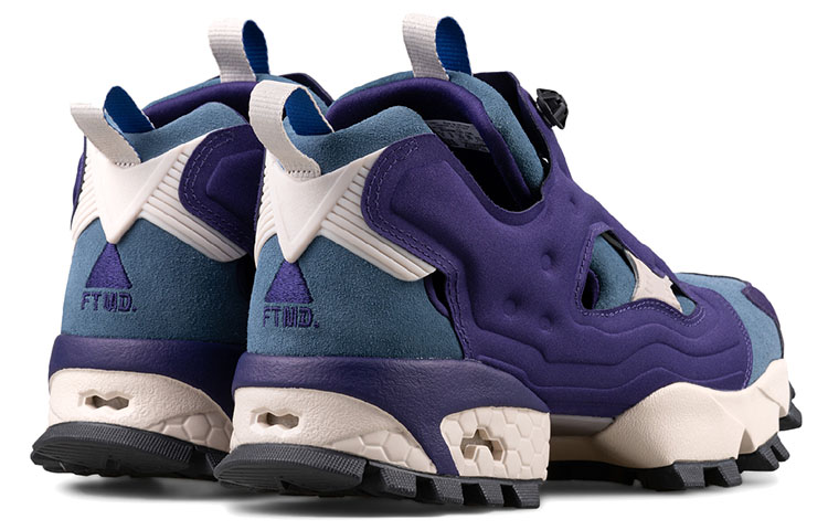 Lookbook Reebok FTMD x Instapump Fury 'Ungu Biru Krim' GY7495