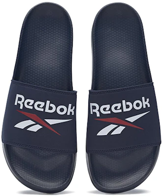 Reebok Fulgere Slide ''Vector Navy'' Slippers FZ0946 Shop Reebok Fulgere Slide ''Vector Navy'' Slippers FZ0946