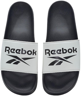 Reebok Fulgere Selipar 'Hitam Putih' HR0390 Lookbook Reebok Fulgere Selipar 'Hitam Putih' HR0390