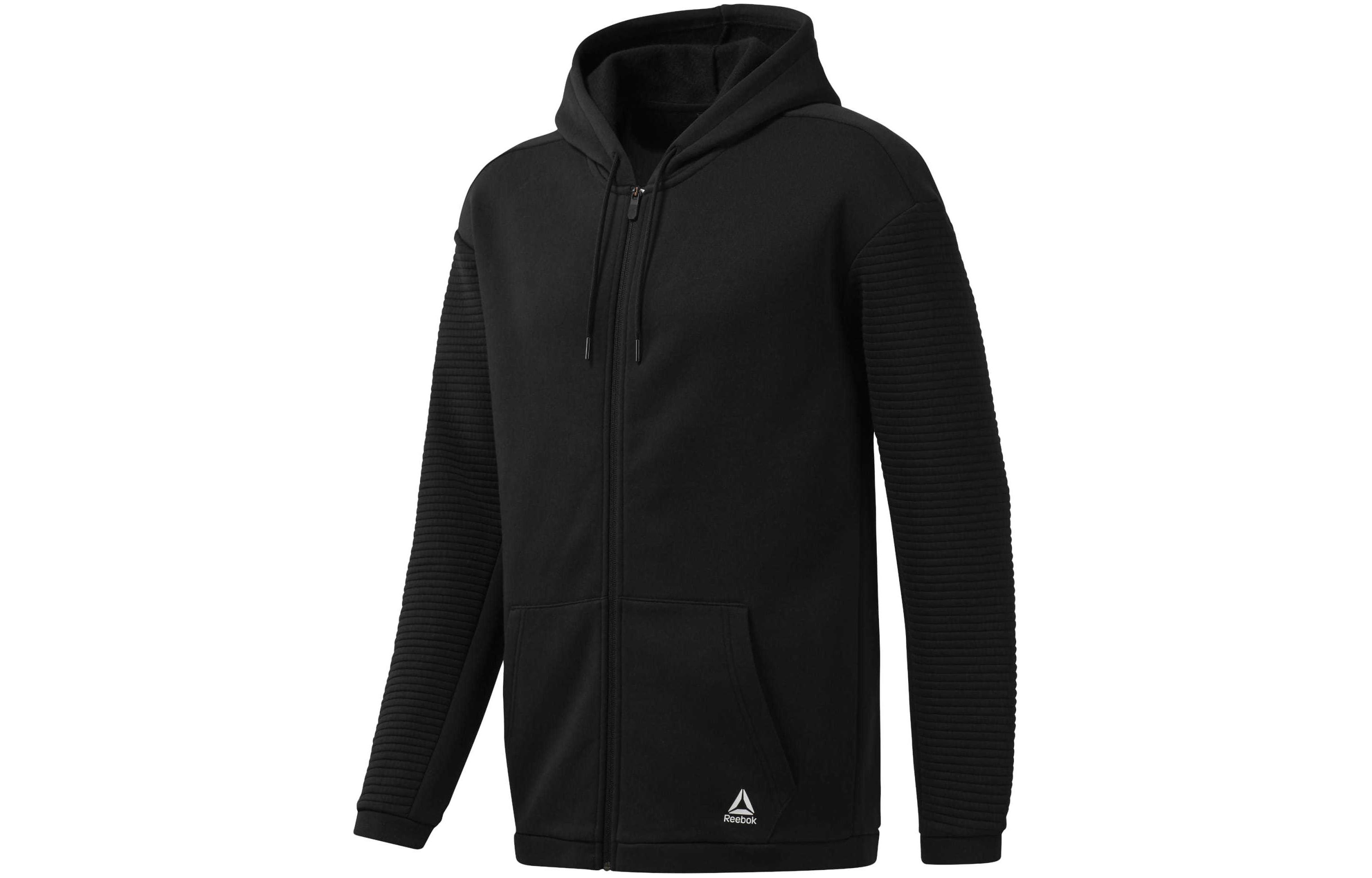 Reebok Full-Zip Fleece Hoodie Black EC0900