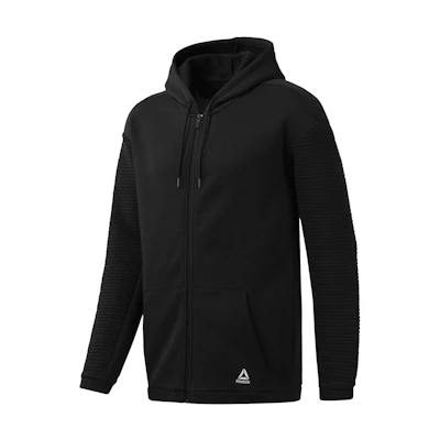 Reebok Full-Zip Fleece Hoodie Black EC0900