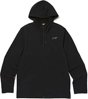 Reebok Full-Zip Woven Hoodie Jacket - Black REJU3FJ65BK Reebok Full-Zip Woven Hoodie Jacket - Black REJU3FJ65BK