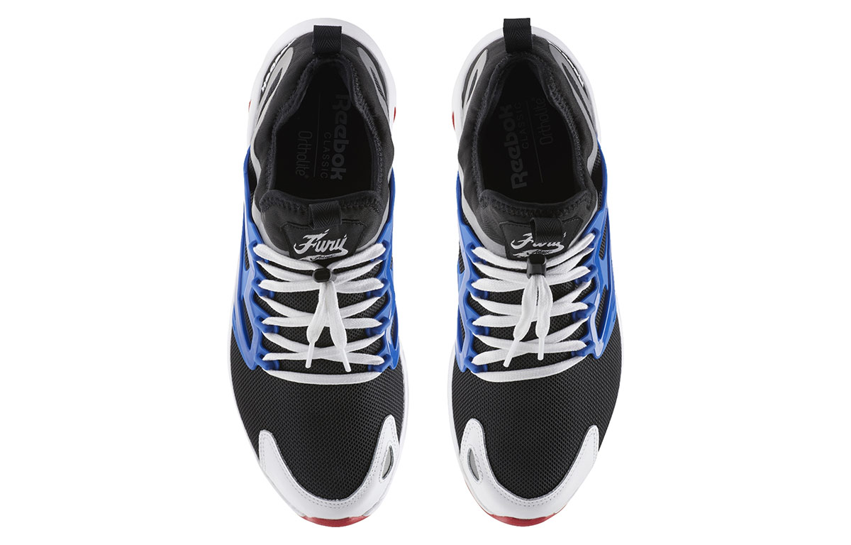 Lookbook Reebok Fury Adapt 'Biru Hitam' BD5798
