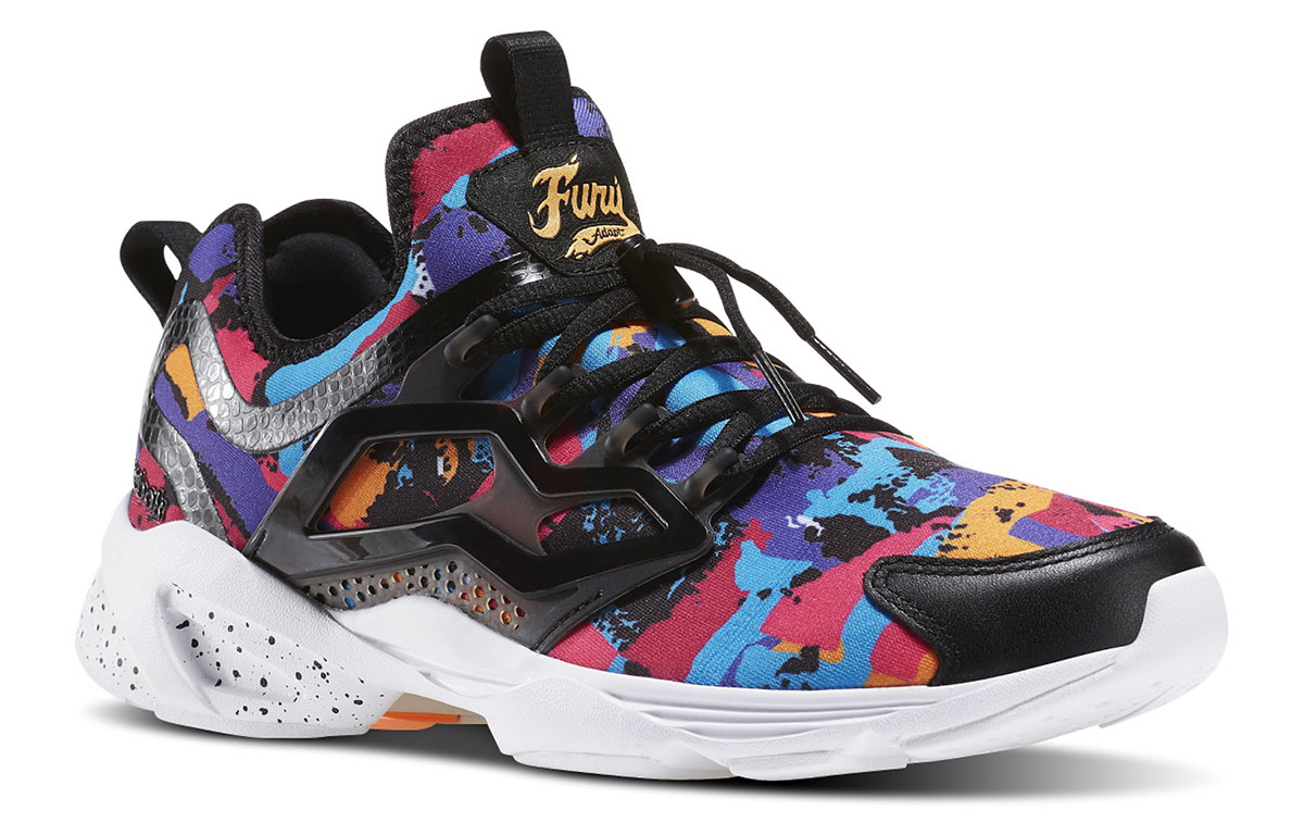 Lookbook Reebok Fury Adapt Ac Rainbow ''Multi'' Sneakers Multicolor BD3169