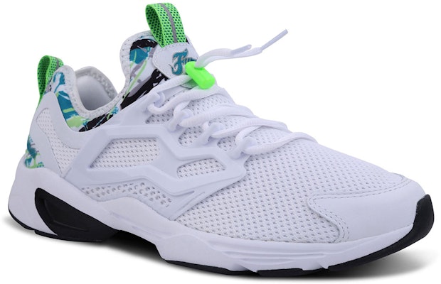 Reebok Fury Adapt Ar 低筒跑步鞋 男款 白綠 Lookbook Reebok Fury Adapt Ar 低筒跑步鞋 男款 白綠
