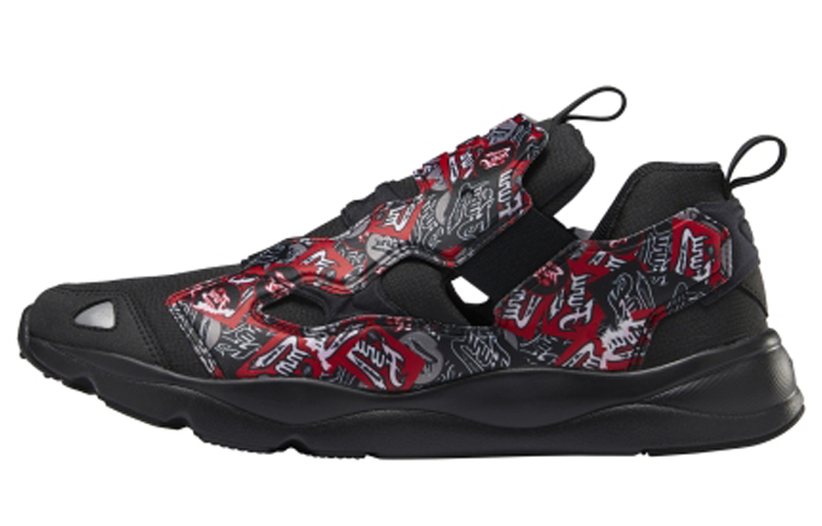 Reebok Furylite 3.0 Black Red Graffiti 'Black Red' FU9292