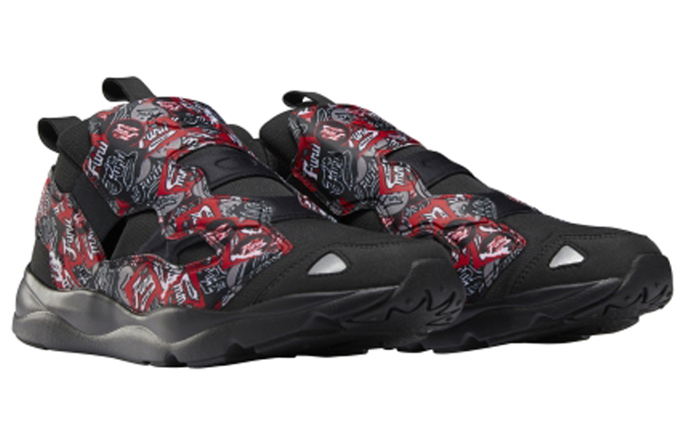 Order Reebok Furylite 3.0 Hitam Merah Grafiti 'Hitam Merah' FU9292