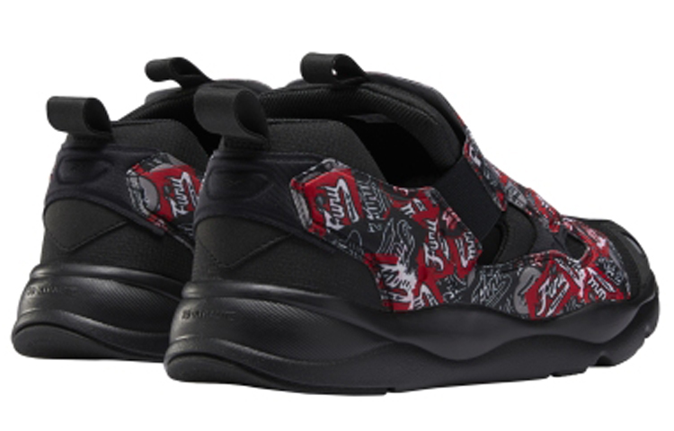 Lookbook Reebok Furylite 3.0 Hitam Merah Grafiti 'Hitam Merah' FU9292