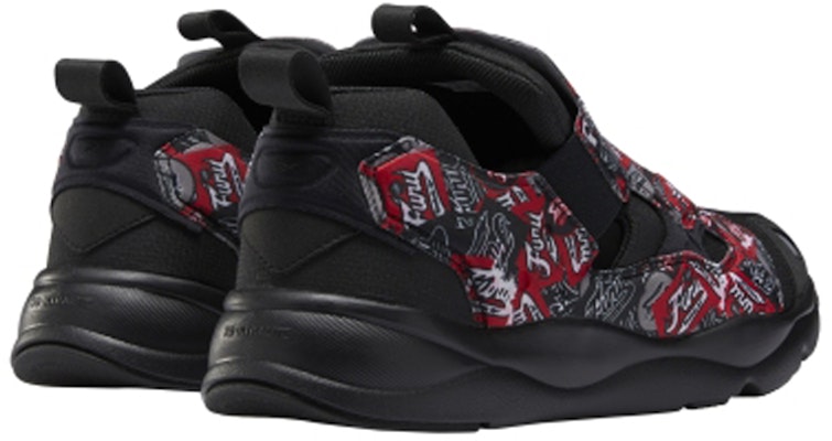 Reebok Furylite 3.0 Black Red Graffiti 'Black Red' FU9292 Lookbook Reebok Furylite 3.0 Black Red Graffiti 'Black Red' FU9292