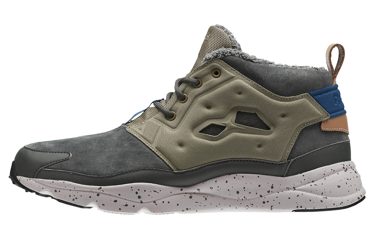 Reebok Furylite Chukka Running Shoes Grey BS6553