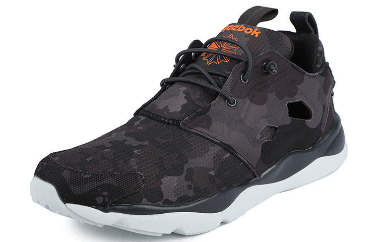 Reebok Furylite Jacquard Shoes/Sneakers Black Gray 圖 2