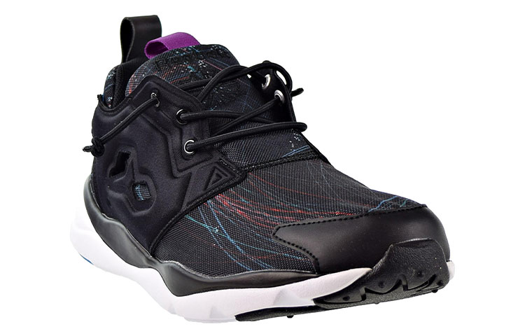 Lookbook Reebok Furylite JS 'Black Blue Purple' V67363
